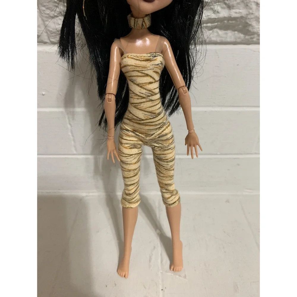 Monster High Cleo De Nile‎ Doll Mattel 2014 Jumpsuit Earring